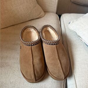 UGG Brown Suede Slippers